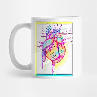 Chromatic cardiac Mug